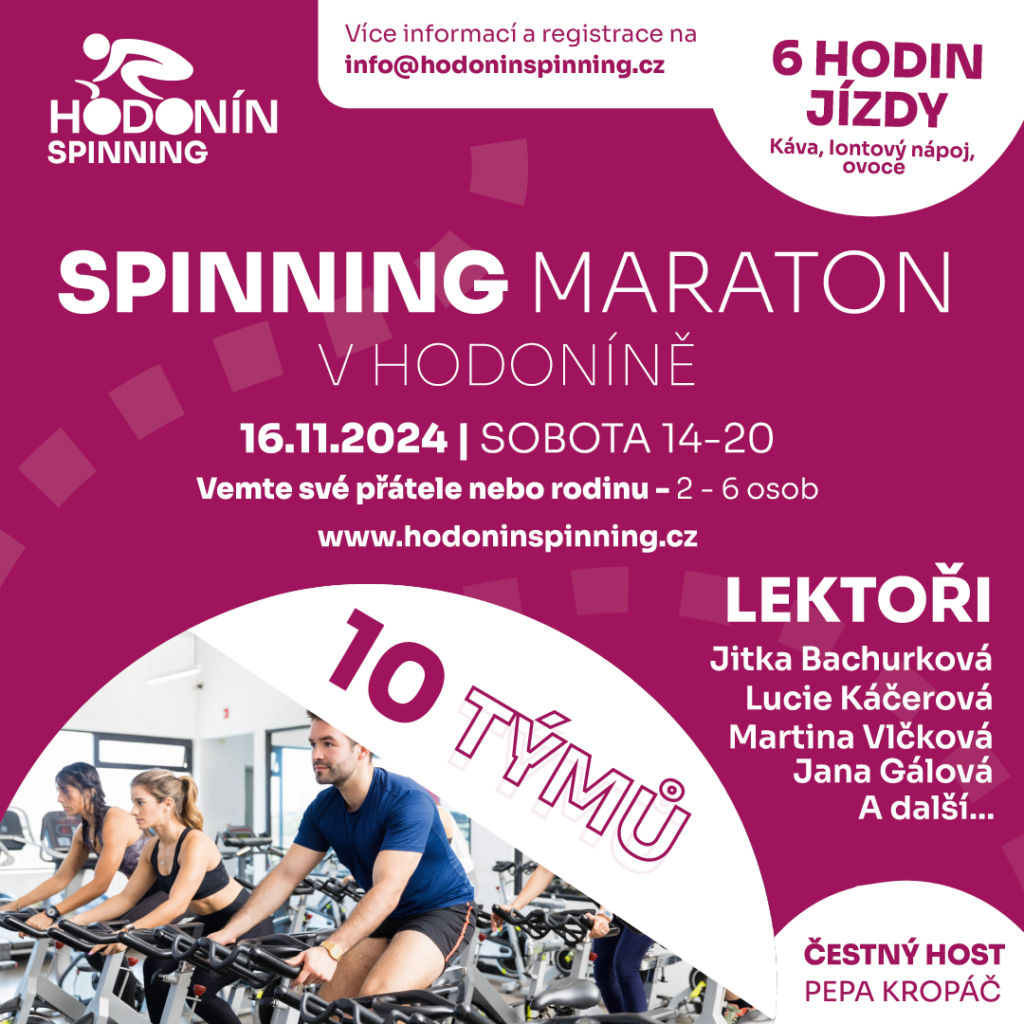 Spinning Maraton v Hodoníně